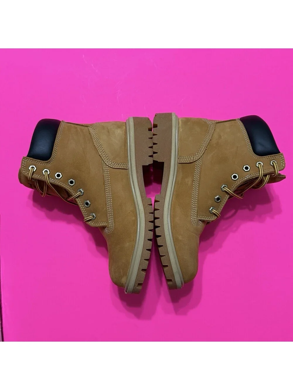 Timberland Pro Boots Direct Attach Soft Toe Work Wheat Waterproof Women’s 7
